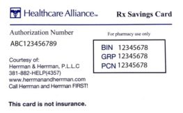 RX savings card