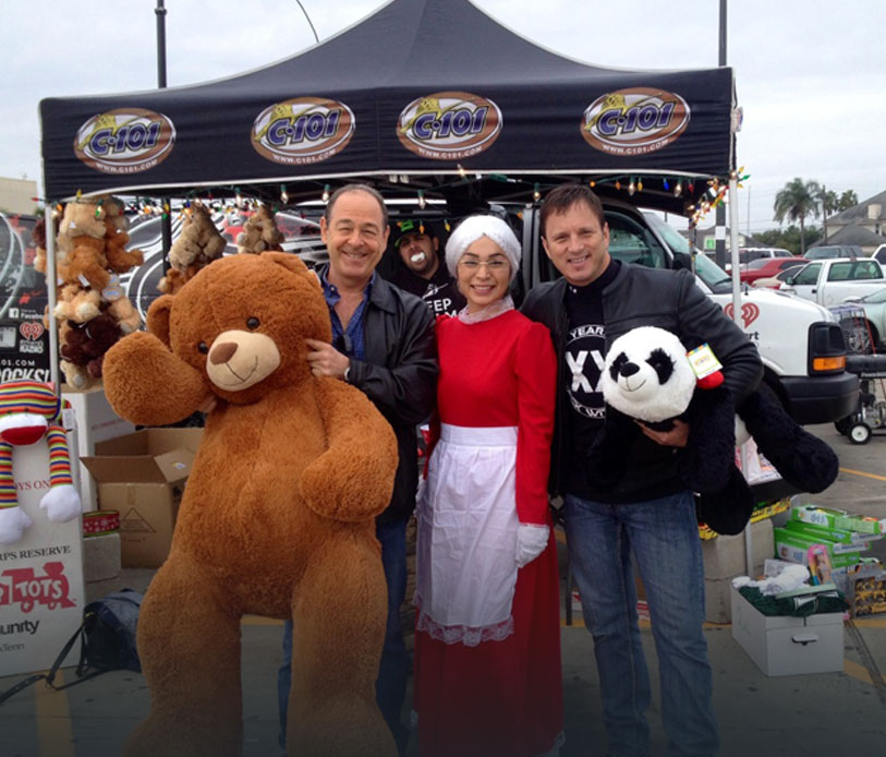 toys for tots event with Gregory Herrman