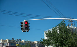 car accident from running red lights