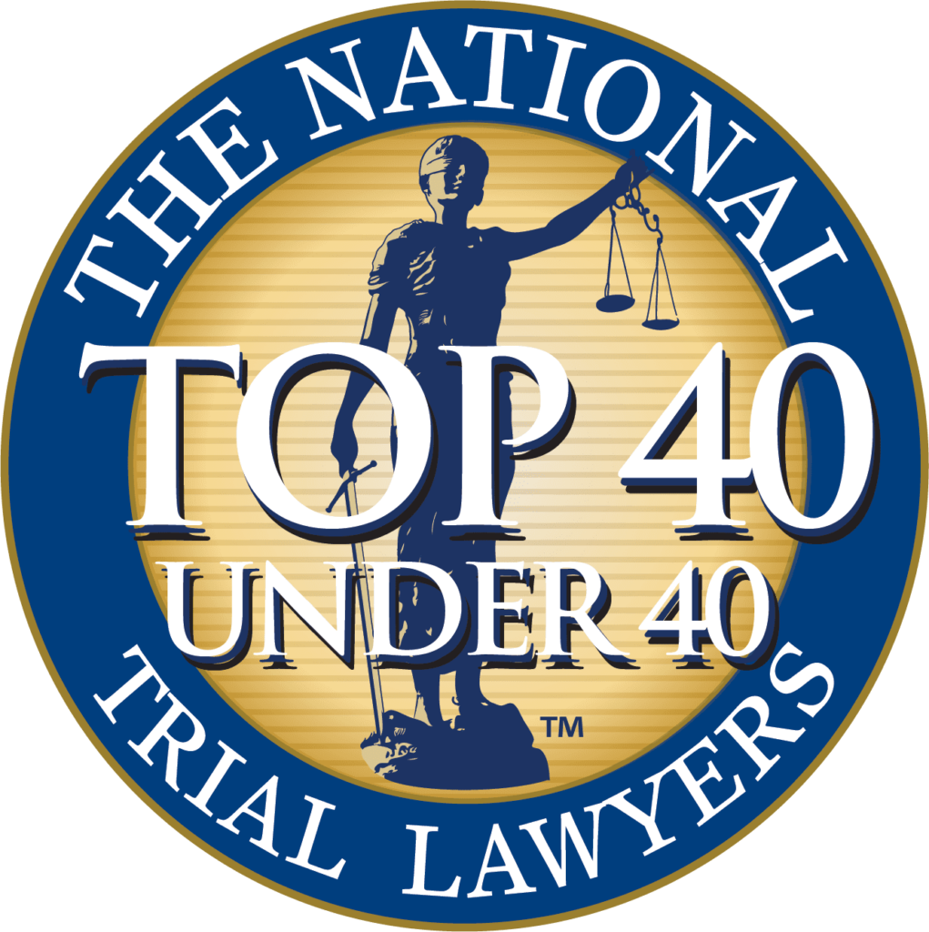 Herrman & Herrman NTL Top 40 Under 40 badge