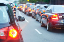 Picture of Traffic on Texas Highway