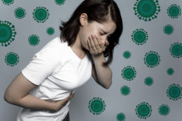 Virus and infectious disease concept.