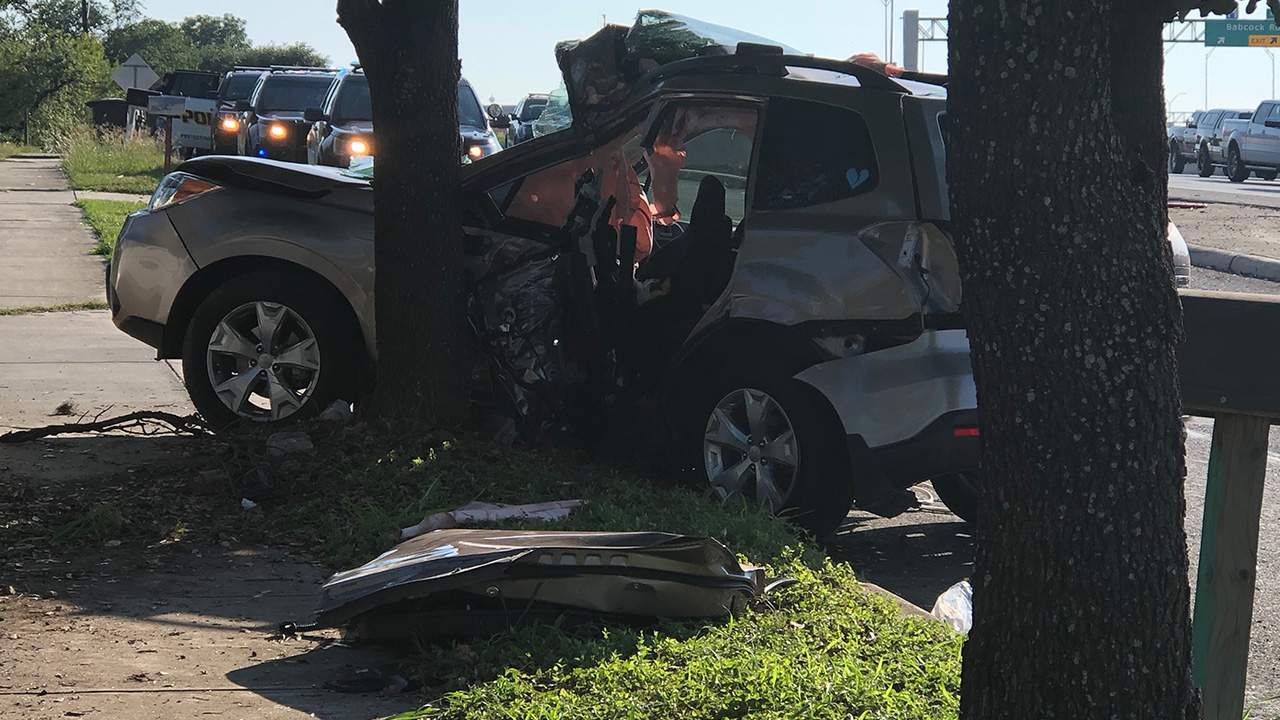 Police respond to single vehicle crash on SH 358 in Corpus Christi