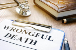 wrongful death claim documents reviewed by an attorney