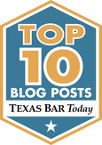 TexasBarToday TopTen Badge