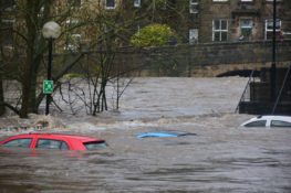 flooded roads