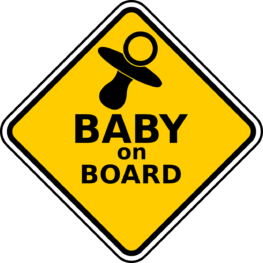 baby in car