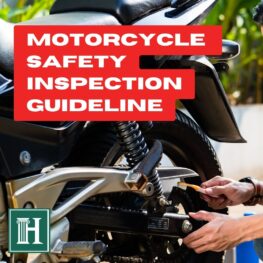 Motorcycle safety inspection guideline