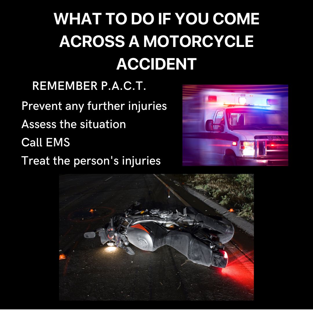 Tips on What To Do If You Come Across A Motorcycle Accident