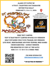 St. Valentines Day Massacre motorcycle event