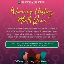 Women's History Month Trivia Quiz