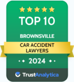 Top 10 Car Accident Lawyers in Brownsville 2024 by TrustAnalytica