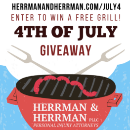 4th of July caption contest by Herrman and Herrman auto accident attorneys