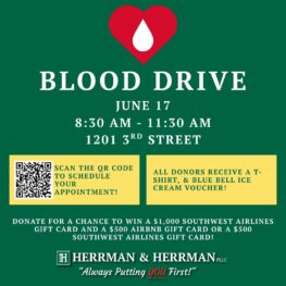 Herrman and Herrman Blood Drive