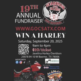2025 Victim to Victor Fundraiser Guardians of the Children Flyer