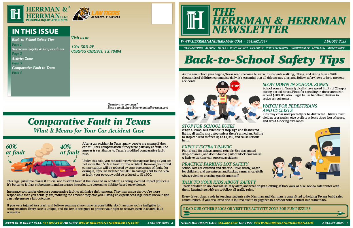 Herrman and Herrman August 2025 Newsletter