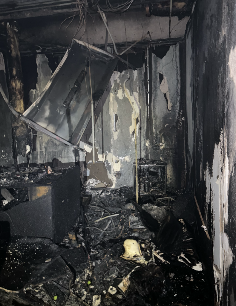 Herrman & Herrman fire at the marketing building