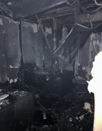 Fire at the Herrman & Herrman 1240 3rd street office