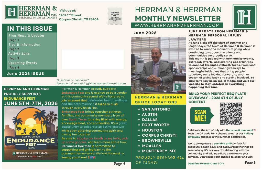 HERRMAN June Newsletter