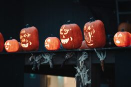 Pumpkin decorating contest